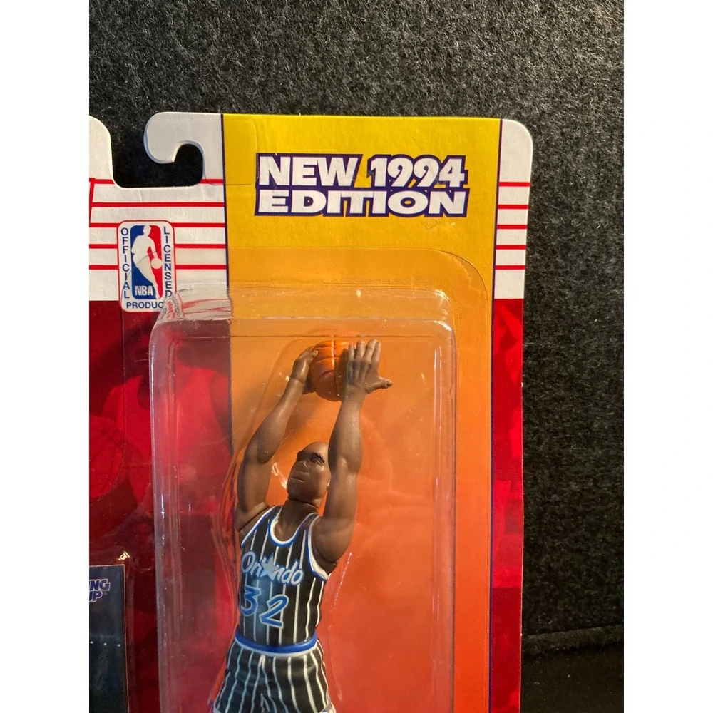 1994 Starting Lineup Shaquille O'Neal Orlando Magic Figure NBA Hoops Card Kenner